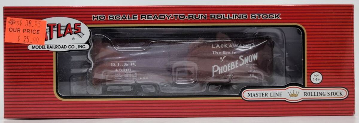 Atlas 20003366 Ho USRA STEEL BOXCAR LACK48001