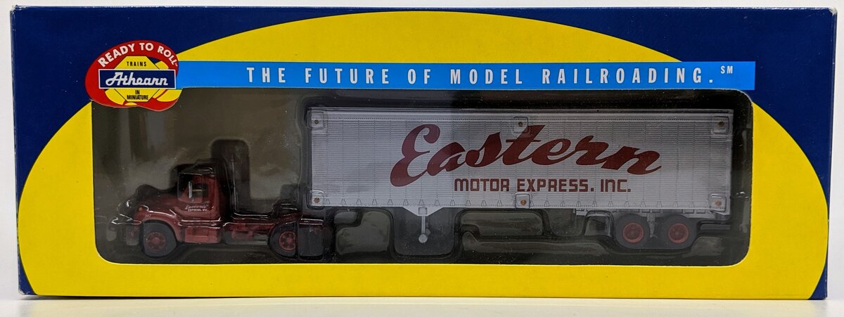 Athearn 93183 HO RTR Eastern Motor Express Mack B Trailer with 40'''' Trailer