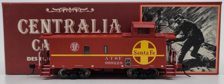 Centralia Car Shops CCS-1084 HO ATSF Late Caboose Car #999229
