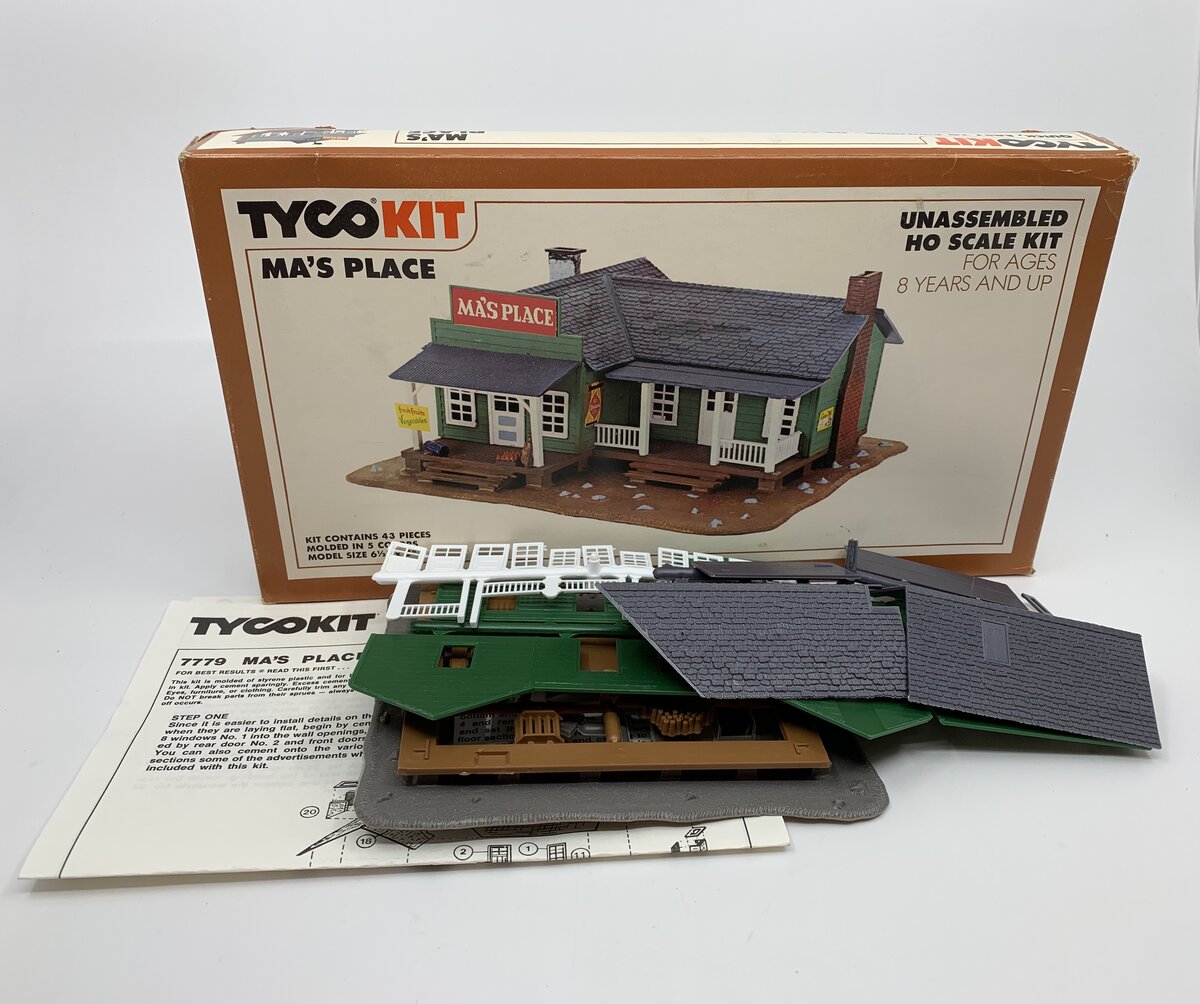 Tyco 7779 HO Ma's Place Building Kit