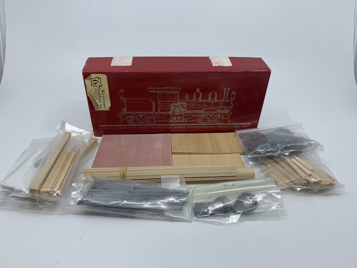 Keystone Locomotive HO-118 HO Scale Power House & Boiler House Building Kit