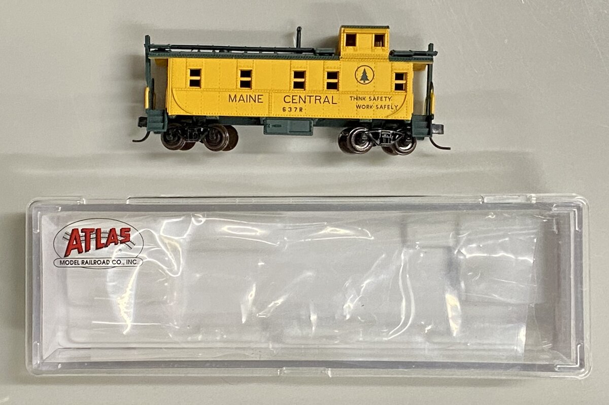 Atlas 50001391 N Trainman Cupola Caboose, MEC #637