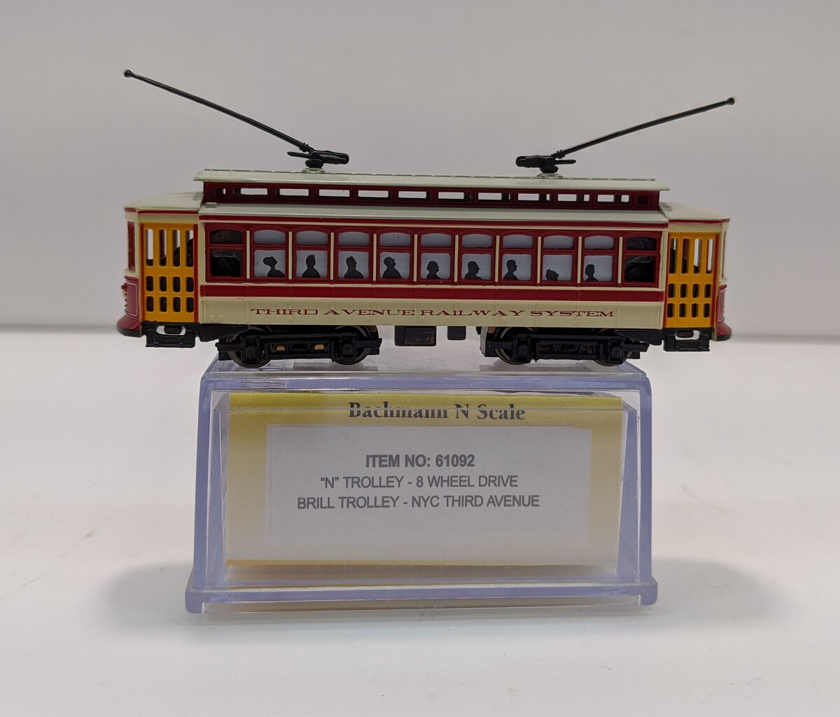 Bachmann 61092 N NYC Third Avenue Railway System Brill Trolley