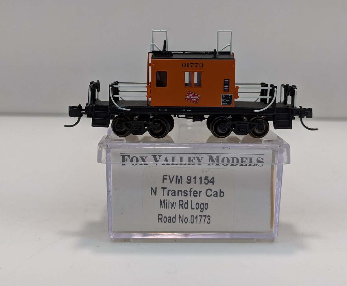 Fox Valley Models 91154 Milwaukee Road Transfer Caboose - Ready to Run #2