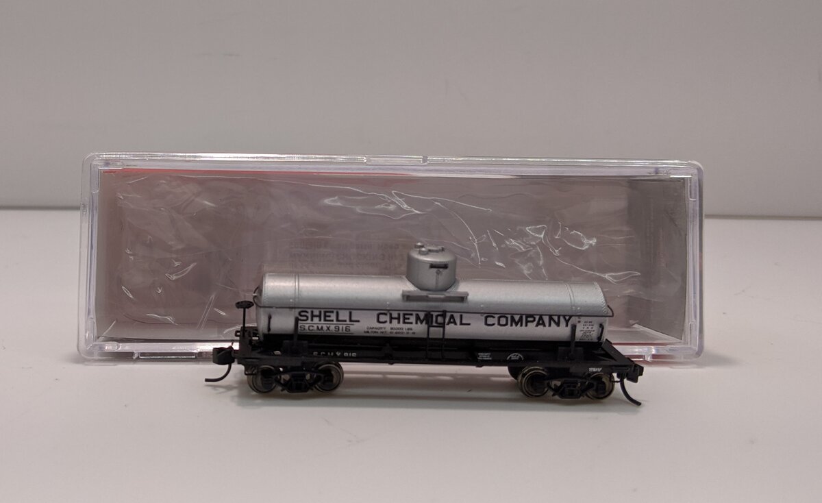 InterMountain 66302-20 N Shell ACF Type 27 Riveted 8,000 Gallon Tank Car #916