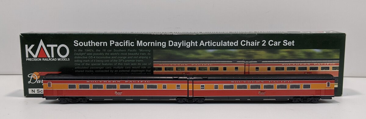Kato 106-6306 N Southern Pacific 'Morning Daylight' Cars Set #2 (Set of 2)