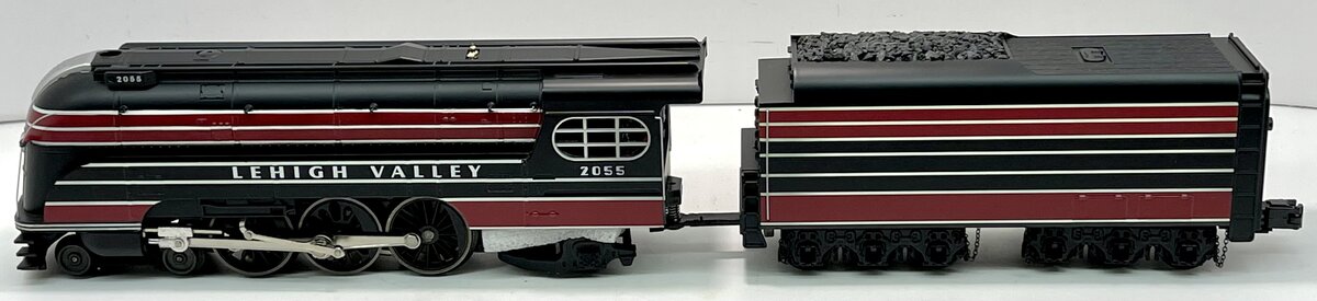 MTH 30-1708-1 O Lehigh Valley 4-6-2 Forty-Niner Steam Engine w/P-S 3.0 #2055