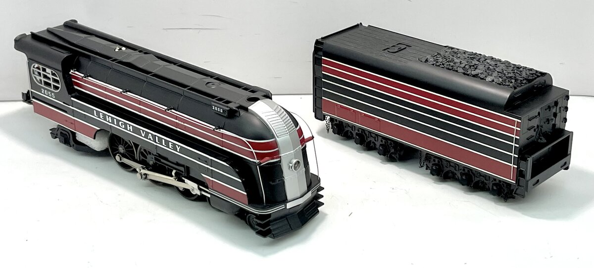 MTH 30-1708-1 O Lehigh Valley 4-6-2 Forty-Niner Steam Engine w/P-S 3.0 #2055