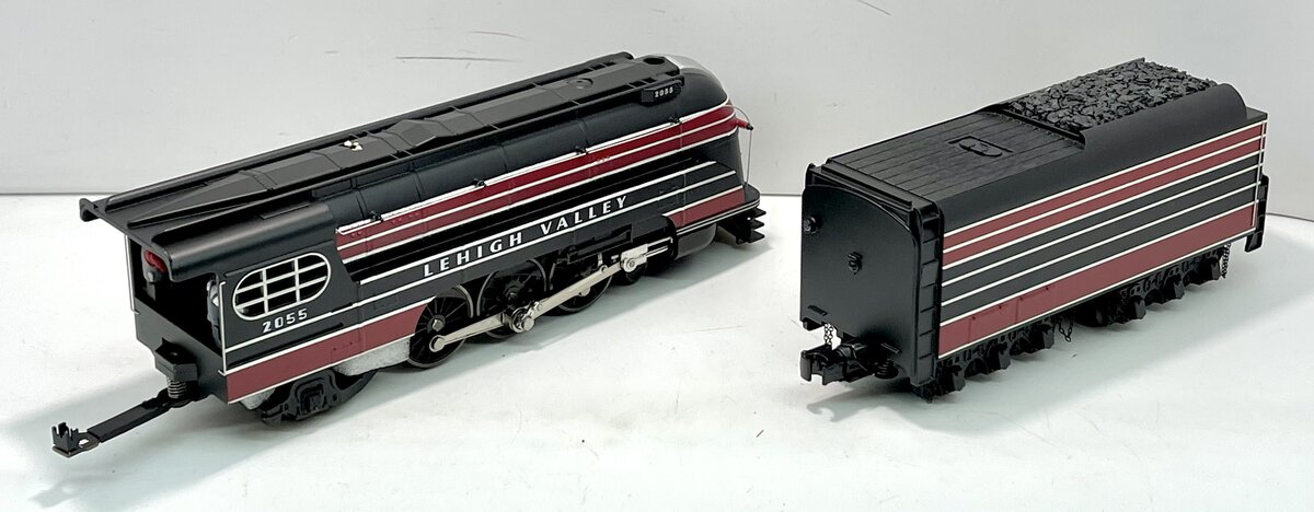 MTH 30-1708-1 O Lehigh Valley 4-6-2 Forty-Niner Steam Engine w/P-S 3.0 #2055