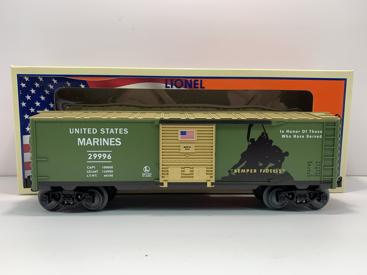 Lionel 6-29996 O USA/ USMC Boxcar