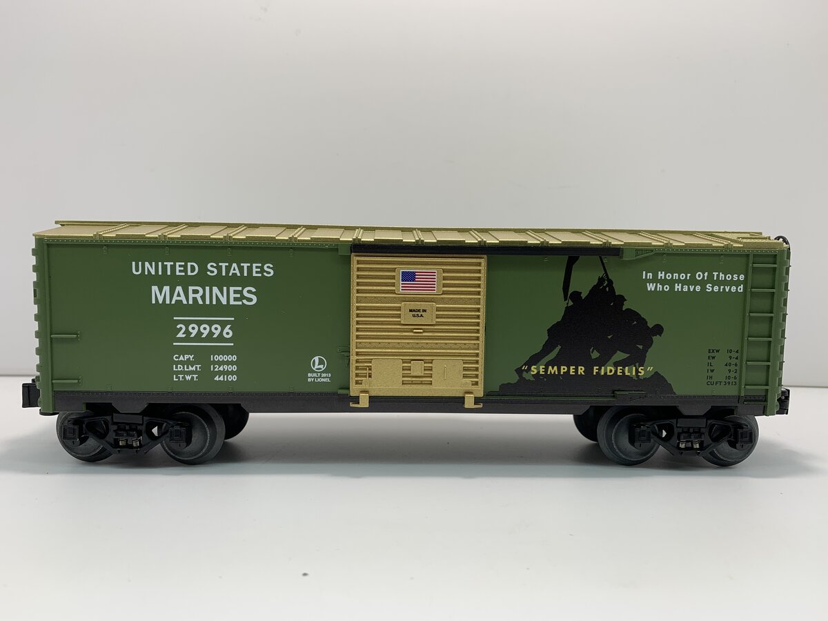 Lionel 6-29996 O USA/ USMC Boxcar