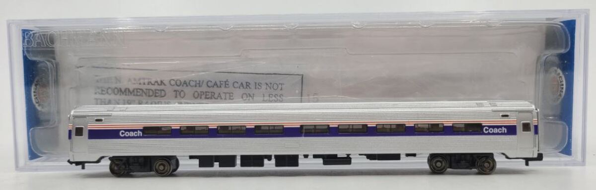 Bachmann 14158 N Amtrak Phase IV 85' Budd Amfleet I Coach
