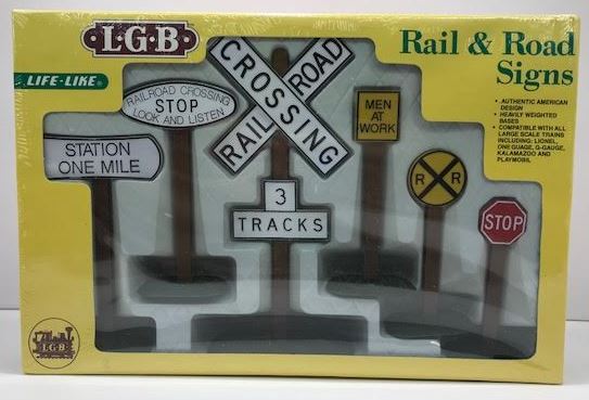 LGB 1973 LGB/Life-Like Rail & Road Signs