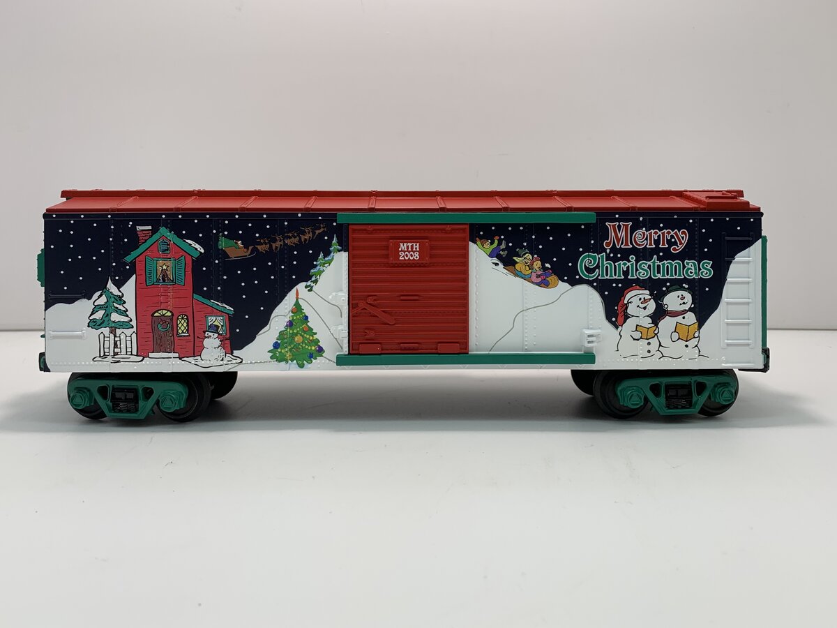 MTH 20-80008H O 2008 D.A.P Christmas Boxcar