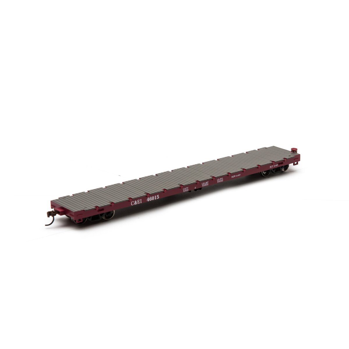 Athearn 97848 HO C&EI 60' Flat RTR #46015