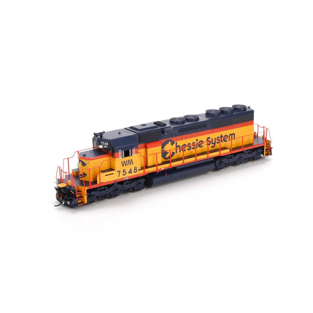 Athearn 98810 HO Chessie System / Western Maryland SD40 #7548