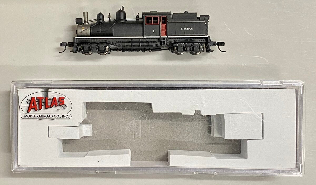 Atlas 41622 N Scale Crown Williamette Paper Co. Two Truck Shay Steam Loco #1