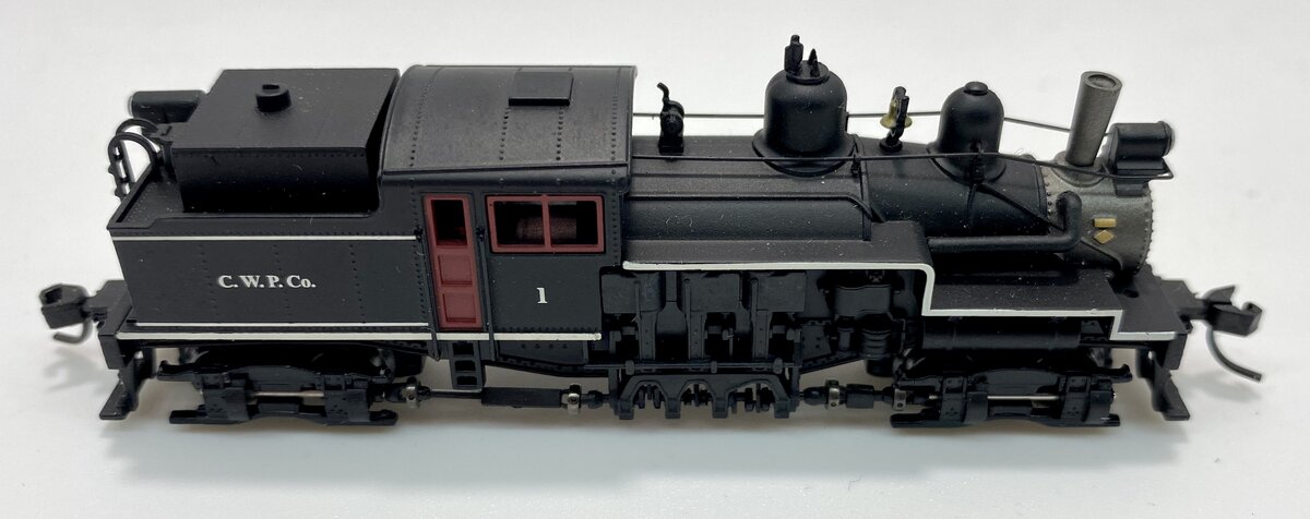 Atlas 41622 N Scale Crown Williamette Paper Co. Two Truck Shay Steam Loco #1