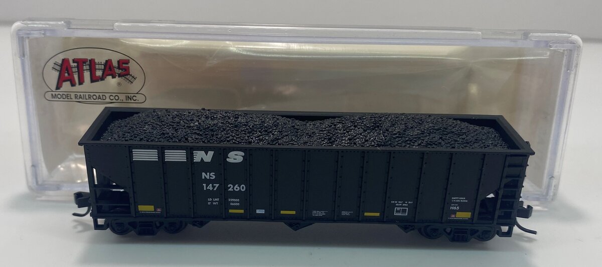 Atlas 50000454 N TrainMan 90-Ton Hopper, NS #147260