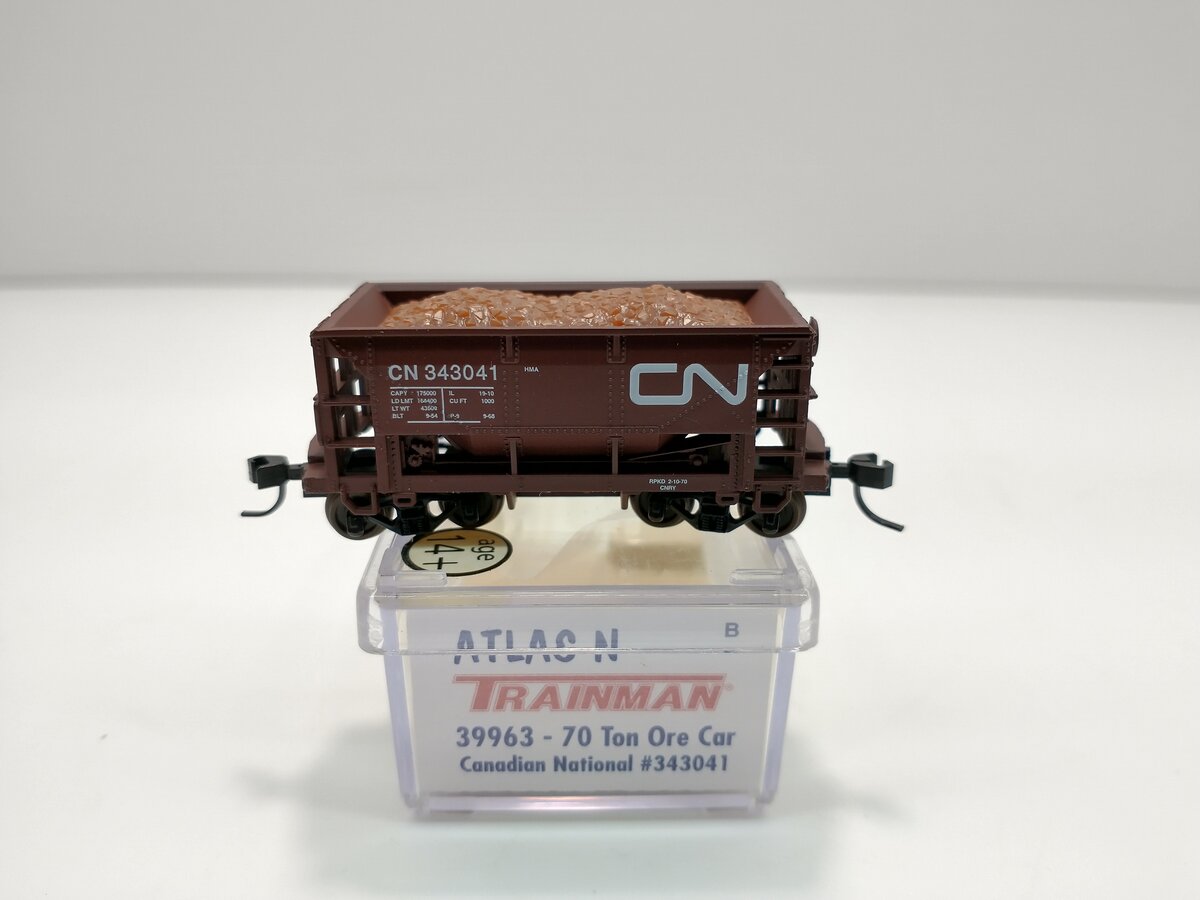 Atlas 39963 N Scale CN 70T Ore Car #343041