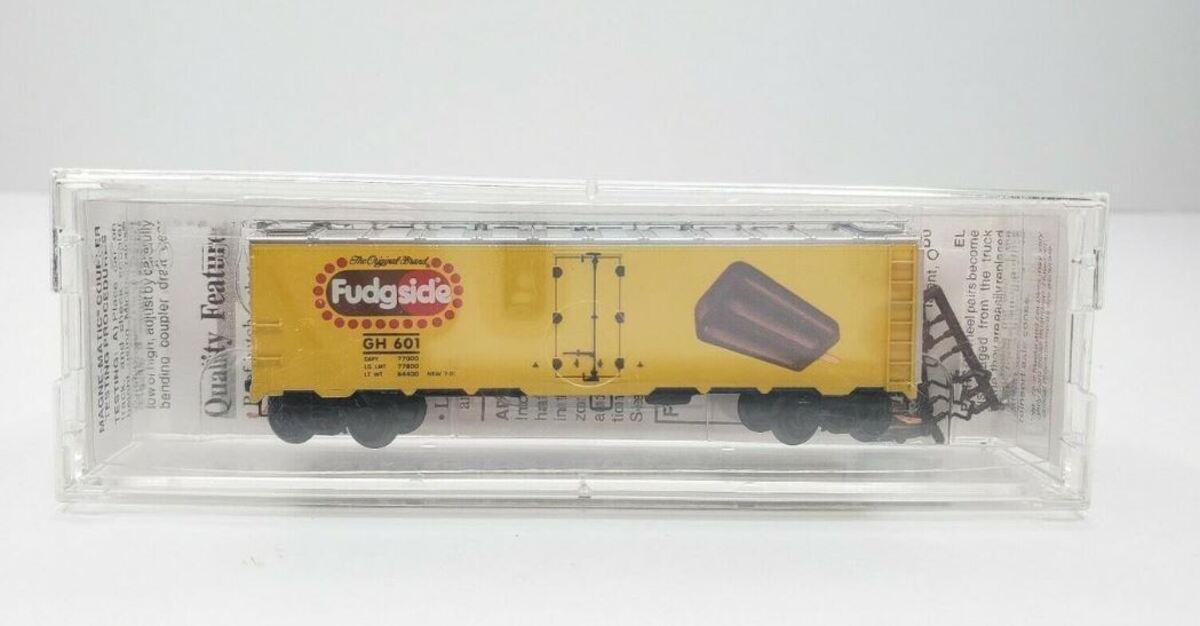 Micro-Trains 05900060 N Scale Fudgsicle 40' Steel Side Ice Reefer #601