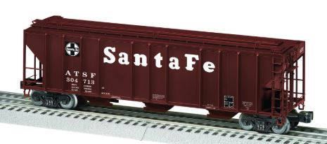 Lionel 6-84127 O Gauge Santa Fe PS-2CD Covered Hopper #304713