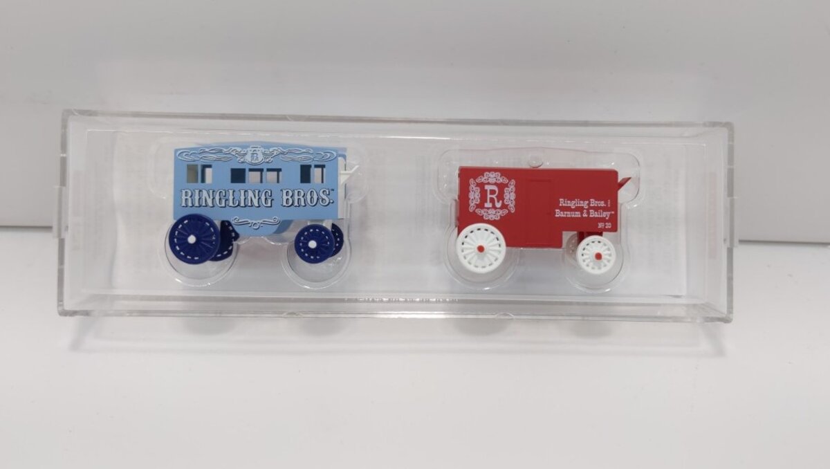 Micro-Trains 47000109 N Ringling Bros. Circus Wagon #8 (Set of 2)