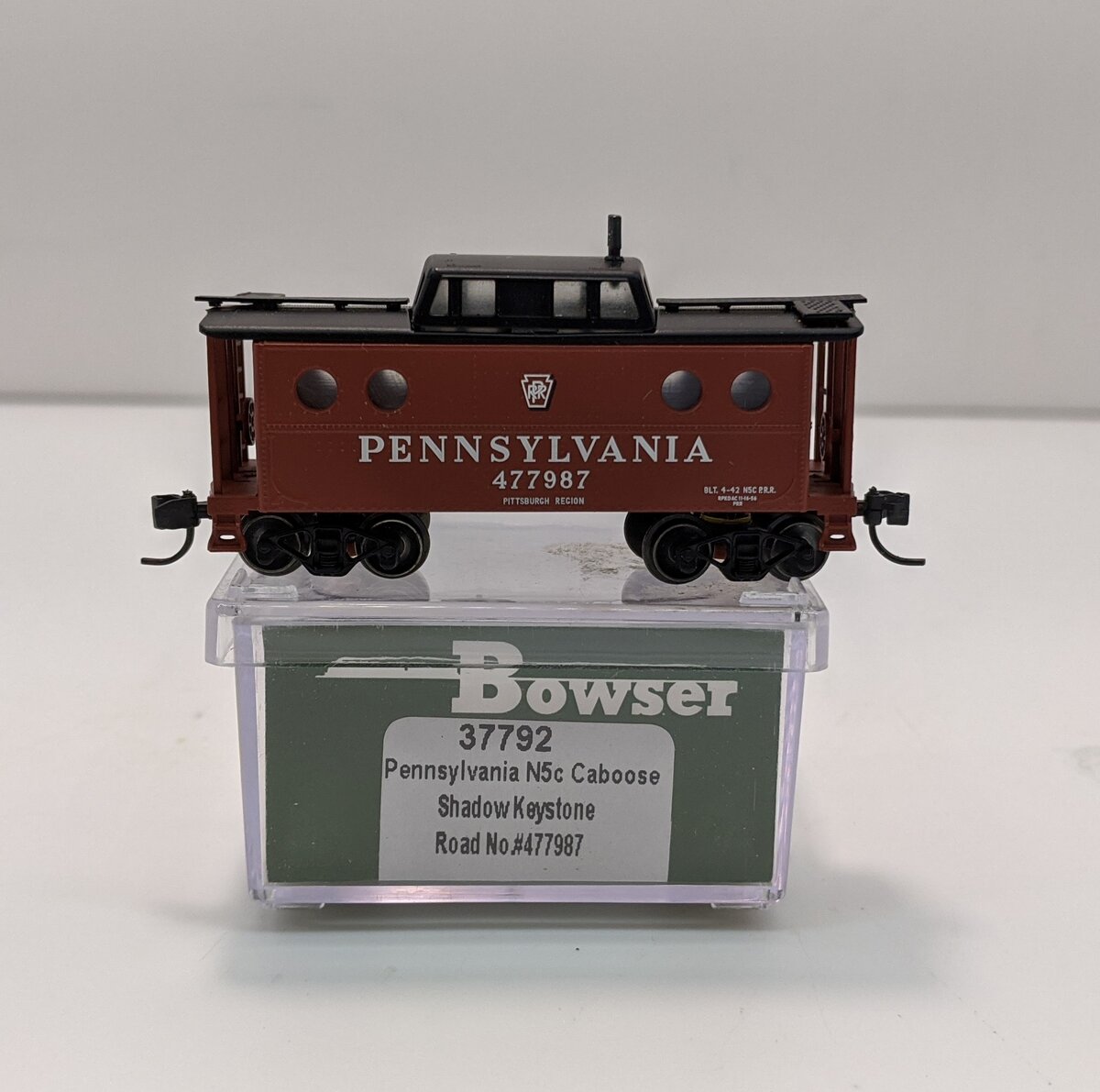 Bowser 37792 N Pennsylvania Railroad N5c Caboose #477987