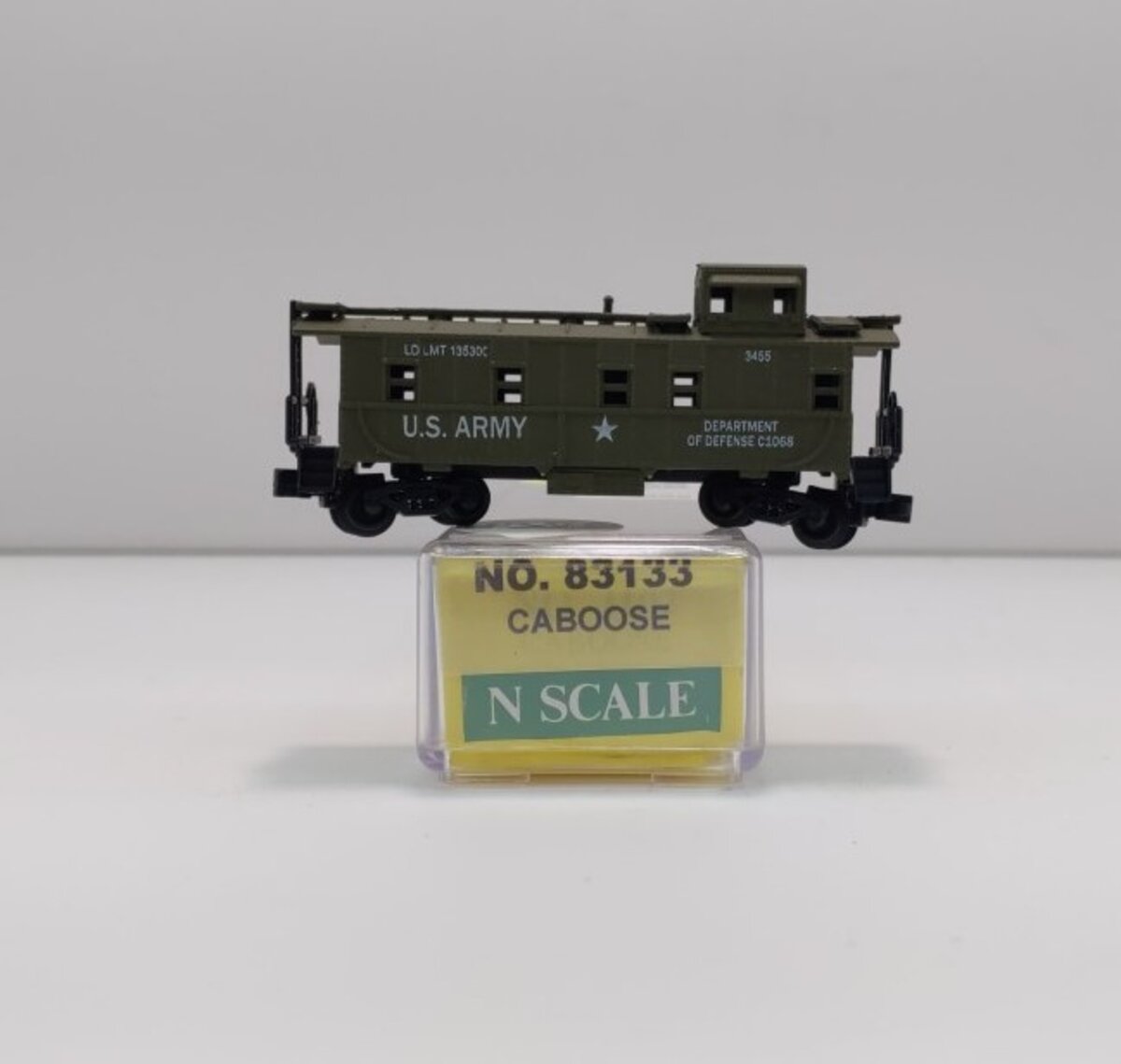 Model Power 83133 Standard Cupola Caboose - Assembled United States Army