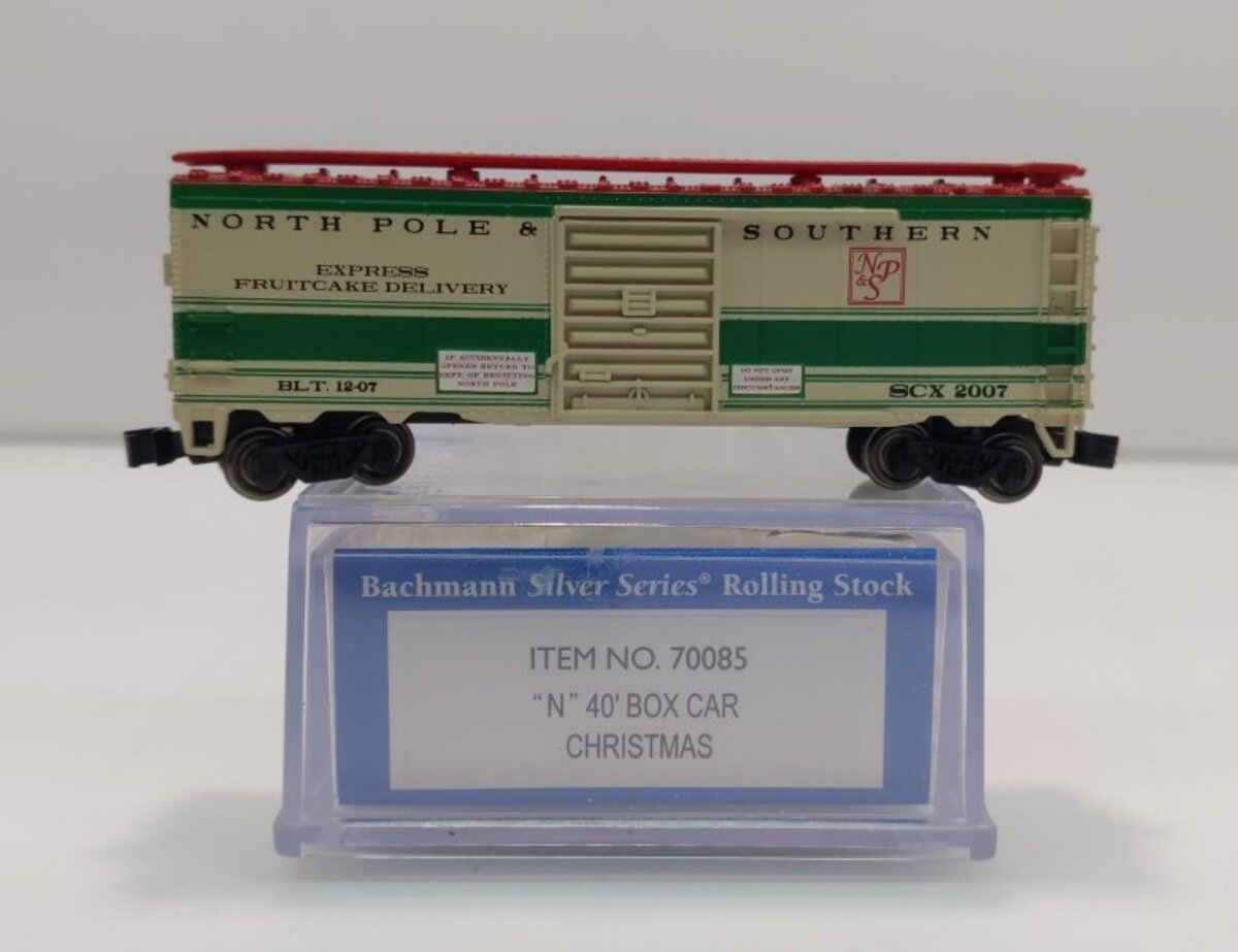 Bachmann 70085 Christmas N 40' Boxcar Christmas