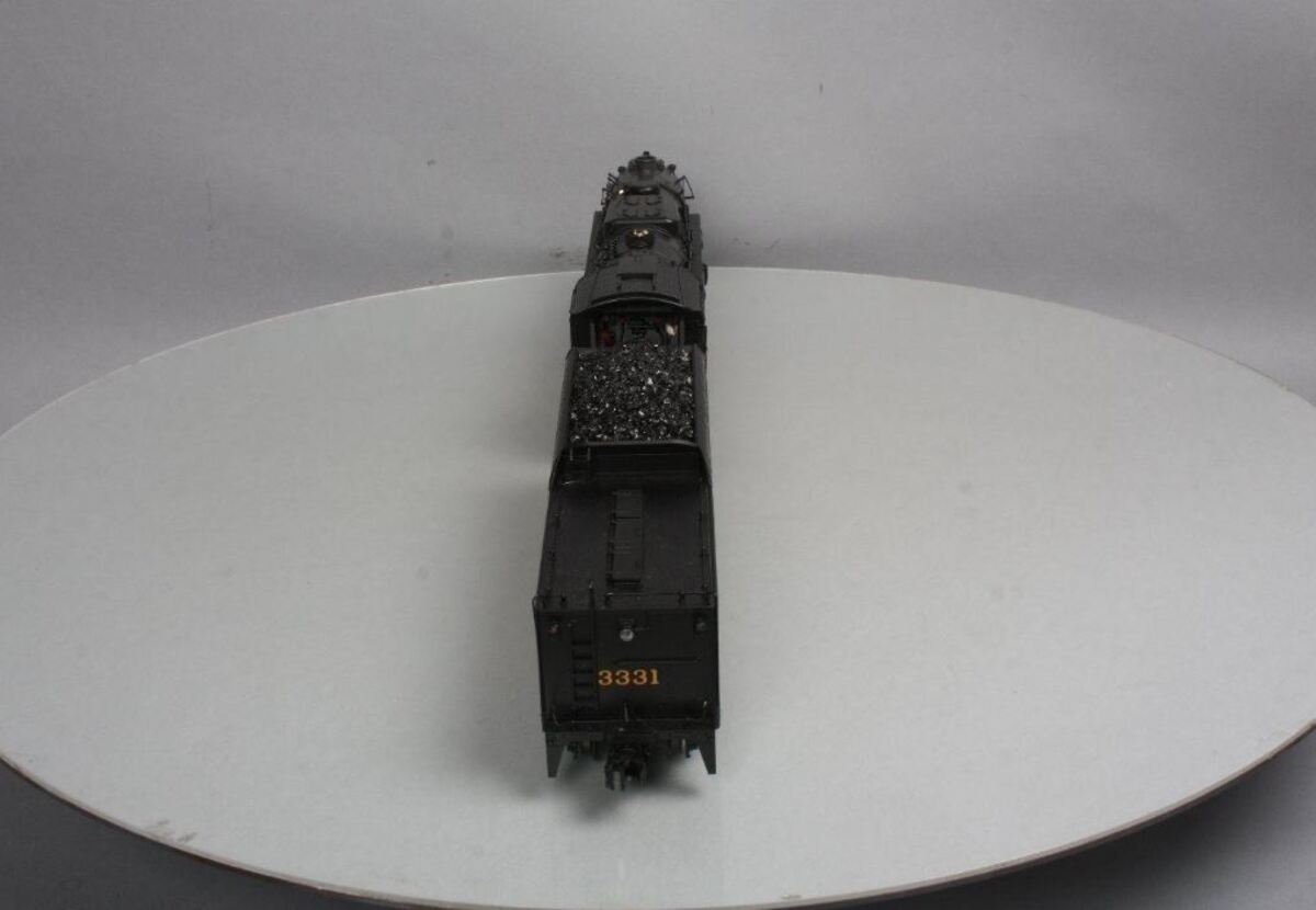 MTH 20-3290-1 Erie 2-8-4 Berkshire Steam Locomotive HiRail w/PS2.0 #3331