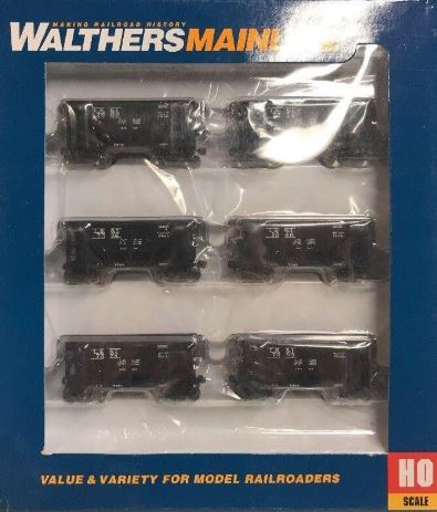 Walthers 910-58105 HO Lake Superior & Ishpeming 24' Michigan Ore Car (Pack of 6)