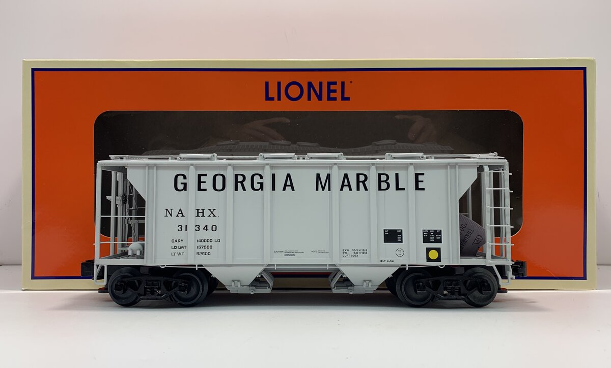Lionel 6-85097 O Georgia Marble PS-2 Covered Hopper #31340