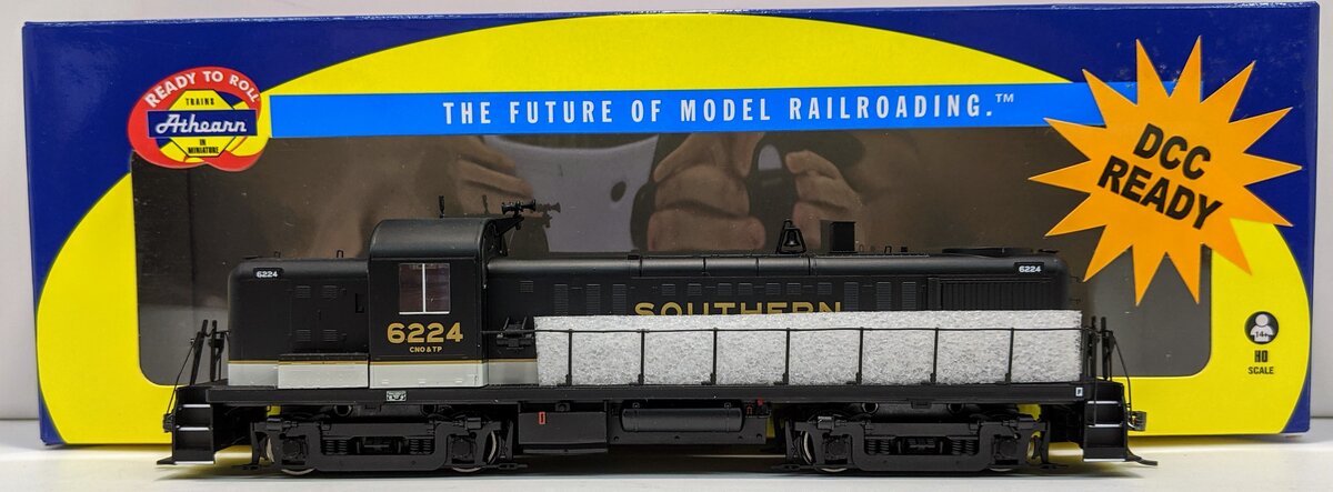 Athearn 96791 HO Southern RS3 Locomotive #6224 (Dual Service/Black)