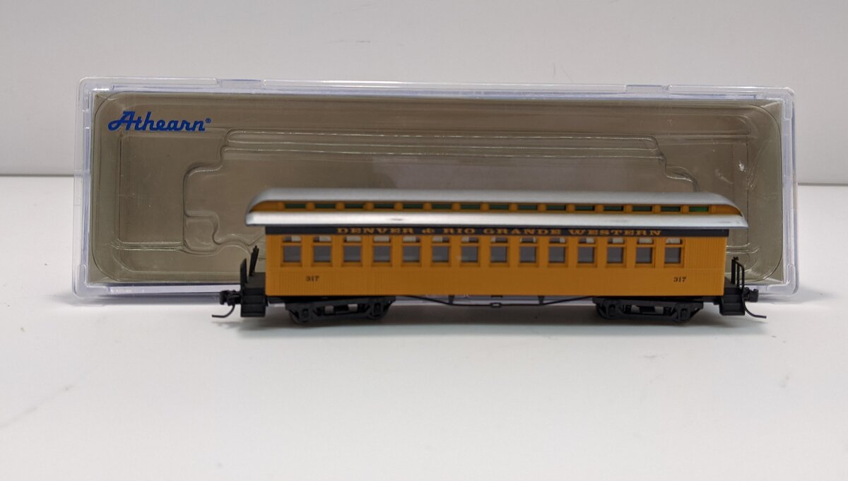 Athearn 11929 N Denver and Rio Grande Western 50' Overland Coach