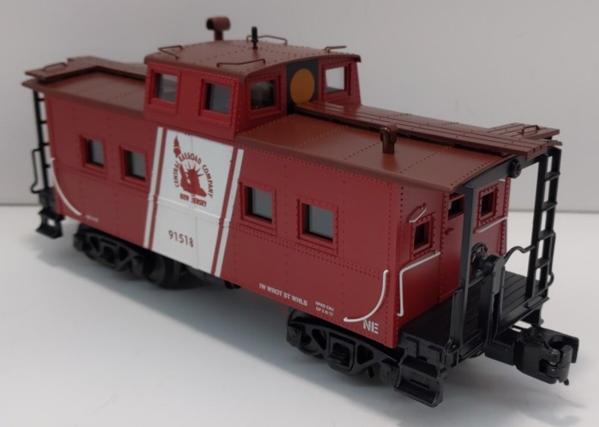 MTH 20-91355 O Gauge Jersey Central Steel Center Cupola Caboose #91918