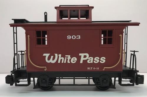 Bachmann 93119 G Scale White Pass & Yukon 4-Wheel Caboose #903