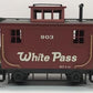 Bachmann 93119 G Scale White Pass & Yukon 4-Wheel Caboose #903