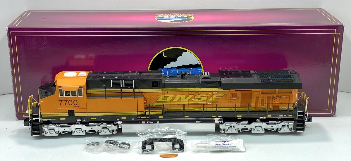 MTH 20-20511-1 Burlington Northern Santa Fe GE ES44DC w/ PS 3.0 #7700 (Hi-Rail)