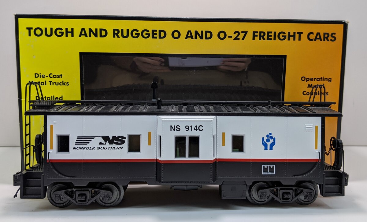 MTH 30-77287 O Norfolk Southern Bay Window Caboose Car