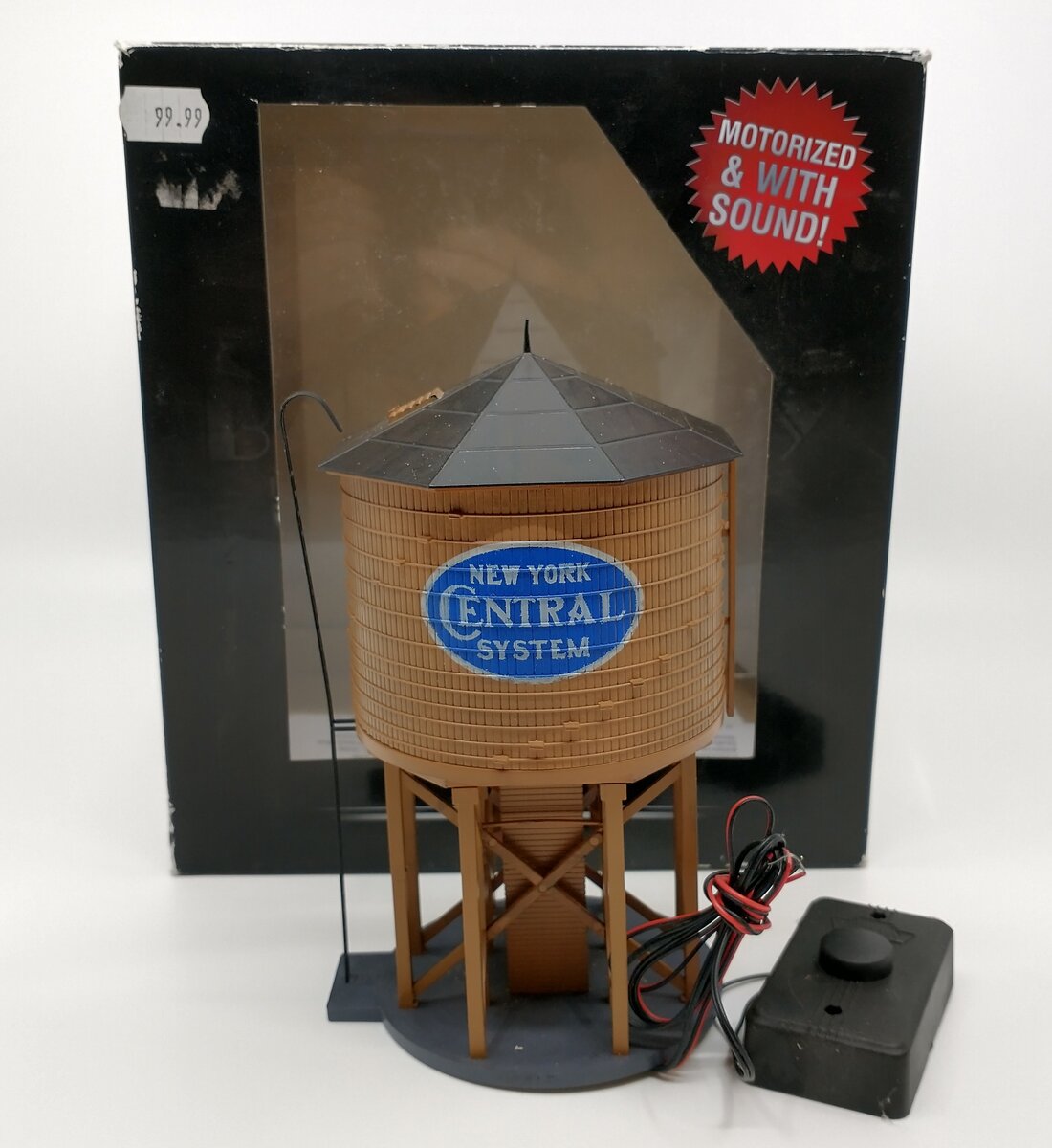 Broadway Limited 6093 HO New York Central Operating Water Tower with Sound