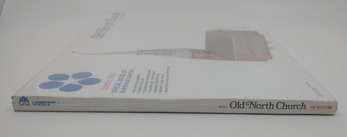 Landmark Models B761 HO Boston Old North Church Building Kit