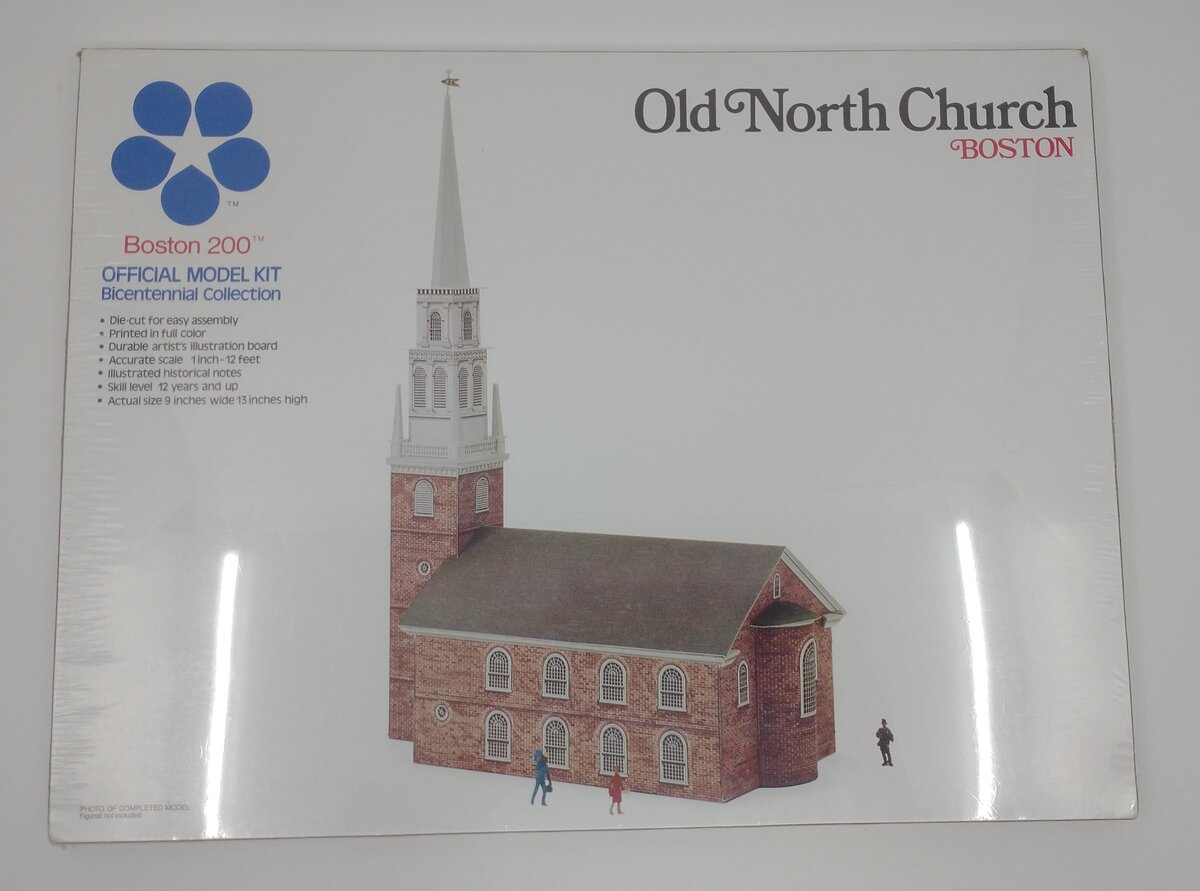 Landmark Models B761 HO Boston Old North Church Building Kit
