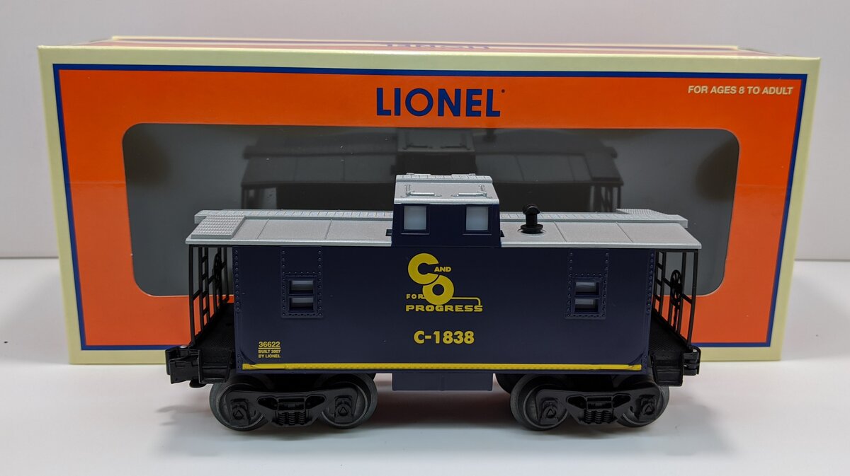 Lionel 6-36622 Chesapeake & Ohio Illuminated Caboose