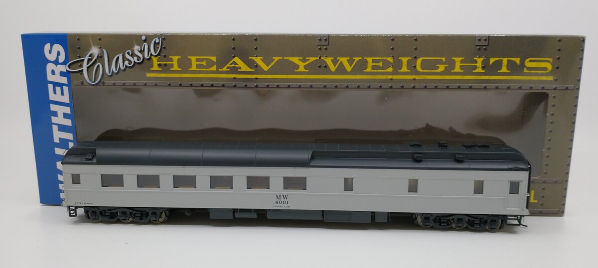 Walthers 932-10173 HO Maintenance Of Way HWT 36-Seat Diner Heavy Weights