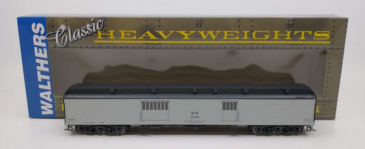 Walthers 932-10530 HO Maintenance of Way HWT Baggage Car MW #2010