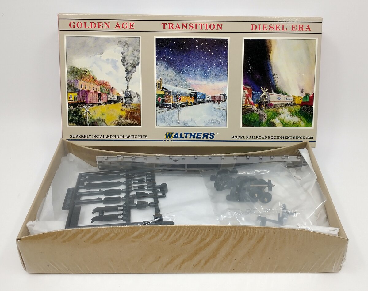 Walthers 932-3750 HO Undecorated 54'' GSC Flat Car Kit