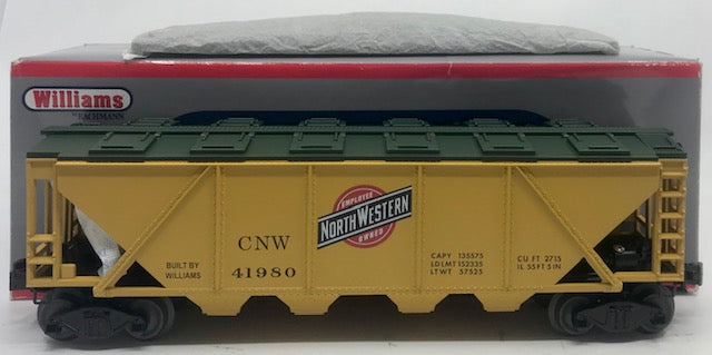 Williams 47613 O Scale Chicago & NorthWestern Quad Hopper #41980