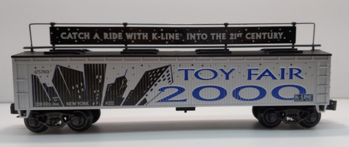 K-Line K675-7401 O Gauge Toy Fair Keokuk Vat Car