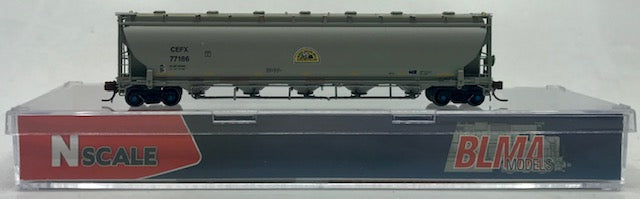 BLMA Models 19017 N CEFX 5660 Covered Hopper #77186